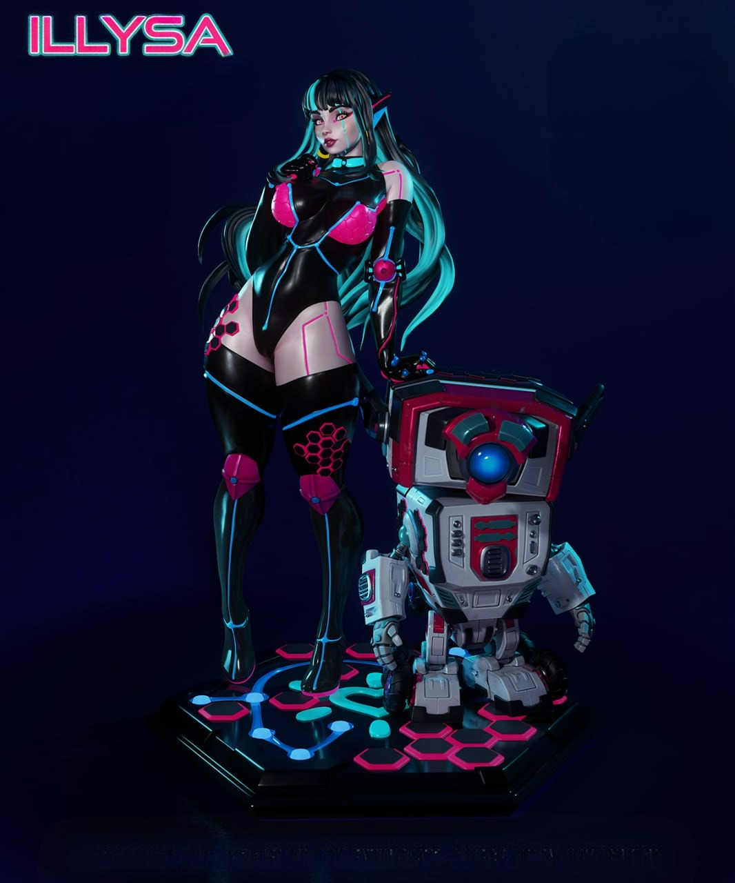 0928 Illysa (2843) - STL 3D Print Files