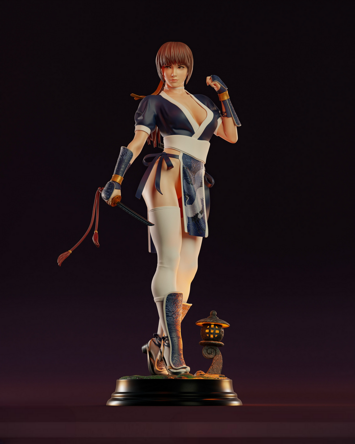 0915 Kasumi - Dead or Alive (2844) - STL 3D Print Files