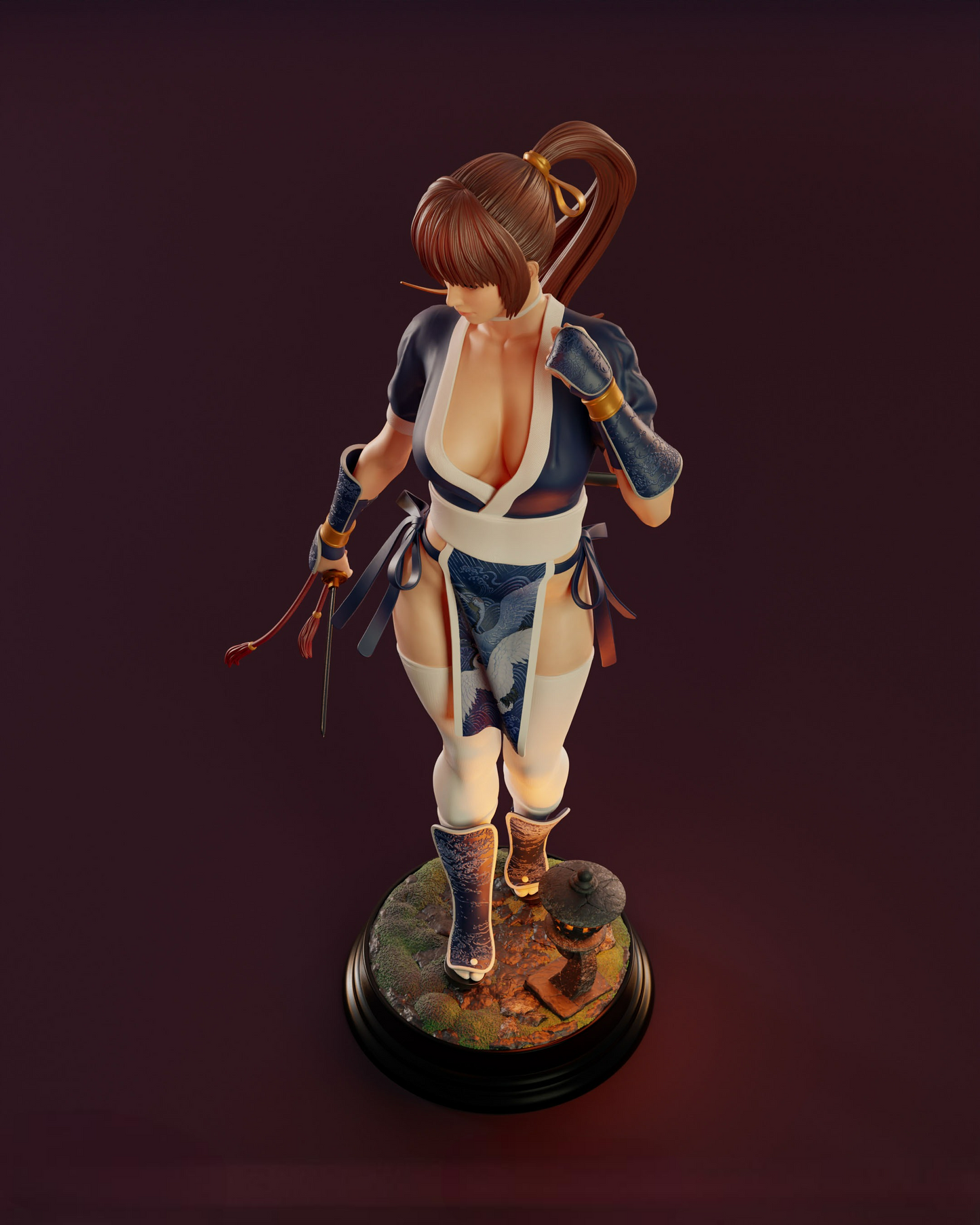 0915 Kasumi - Dead or Alive (2844) - STL 3D Print Files