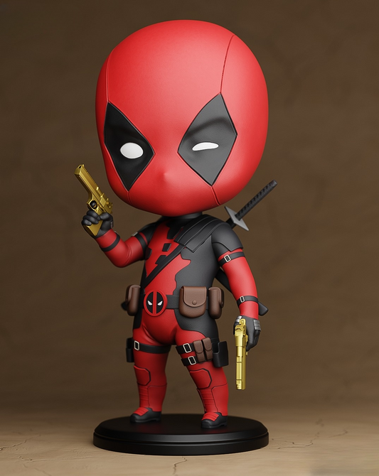 0085 Deadpool Chibi - STL 3D Print Files