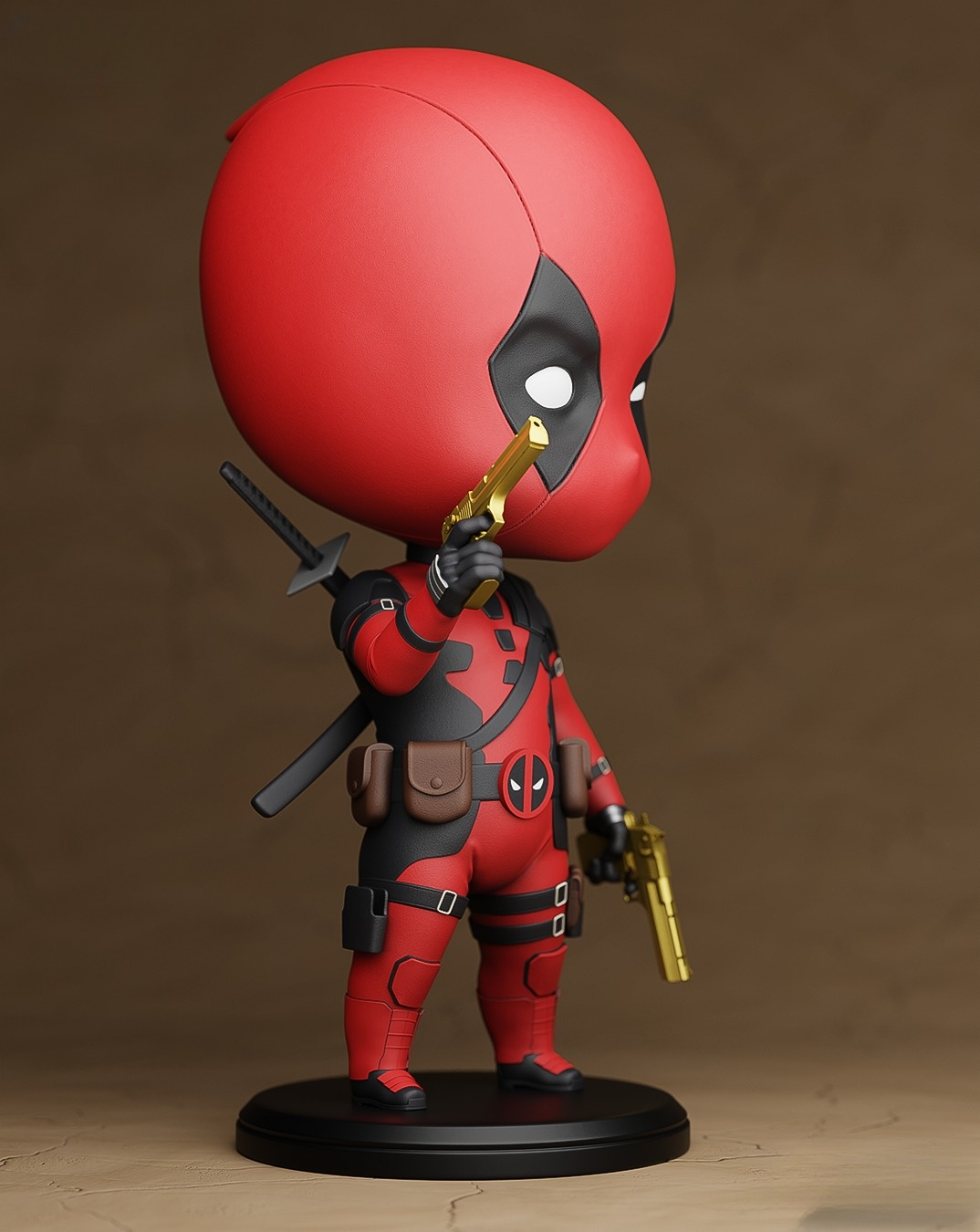 0085 Deadpool Chibi - STL 3D Print Files