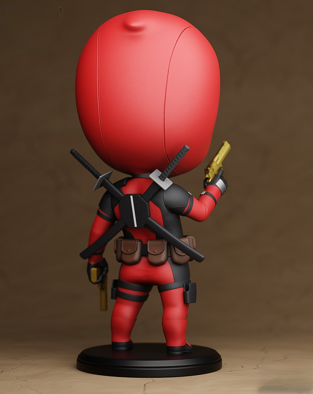 0085 Deadpool Chibi - STL 3D Print Files
