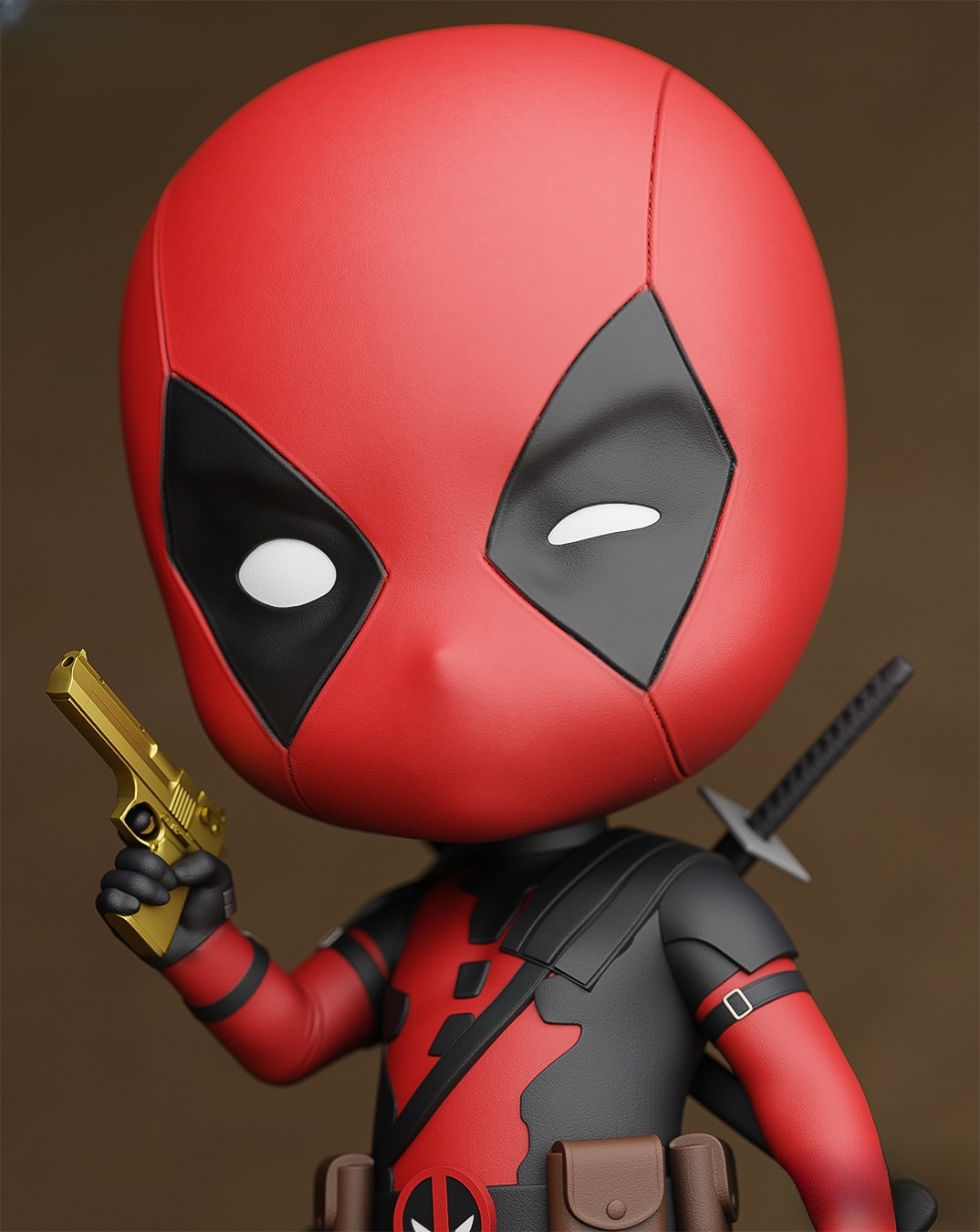 0085 Deadpool Chibi - STL 3D Print Files