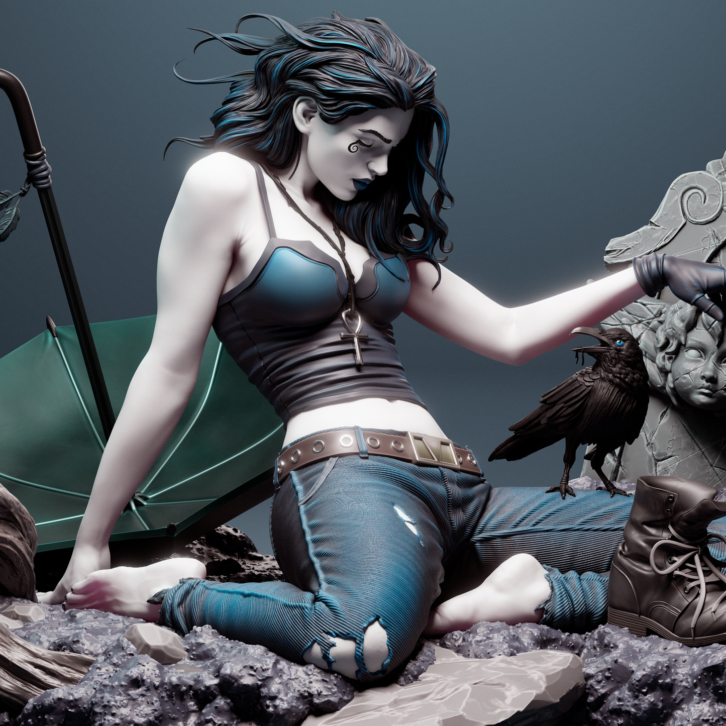 1170 Sandman Death - STL 3D Print Files