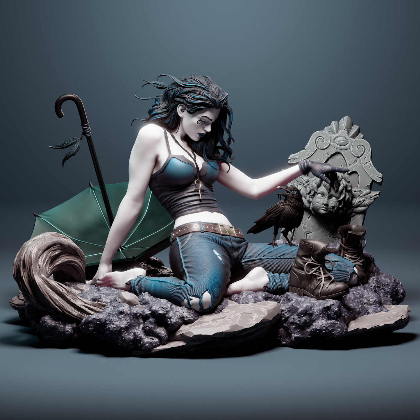 1170 Sandman Death - STL 3D Print Files