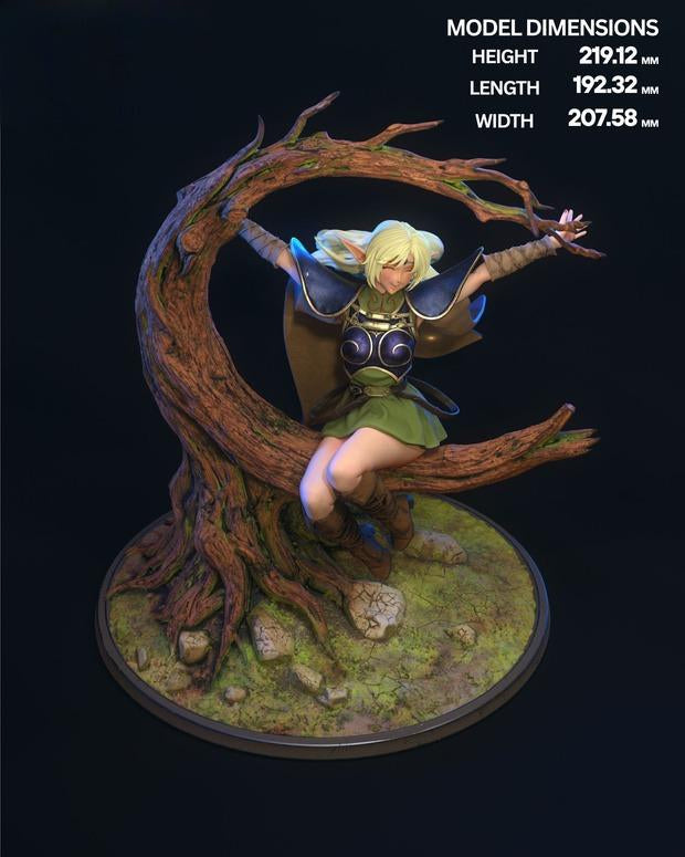 1755 Deedlit the Wind-Caller - STL 3D Print Files