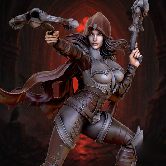 1034 Demon Hunter NSFW - STL 3D Print Files