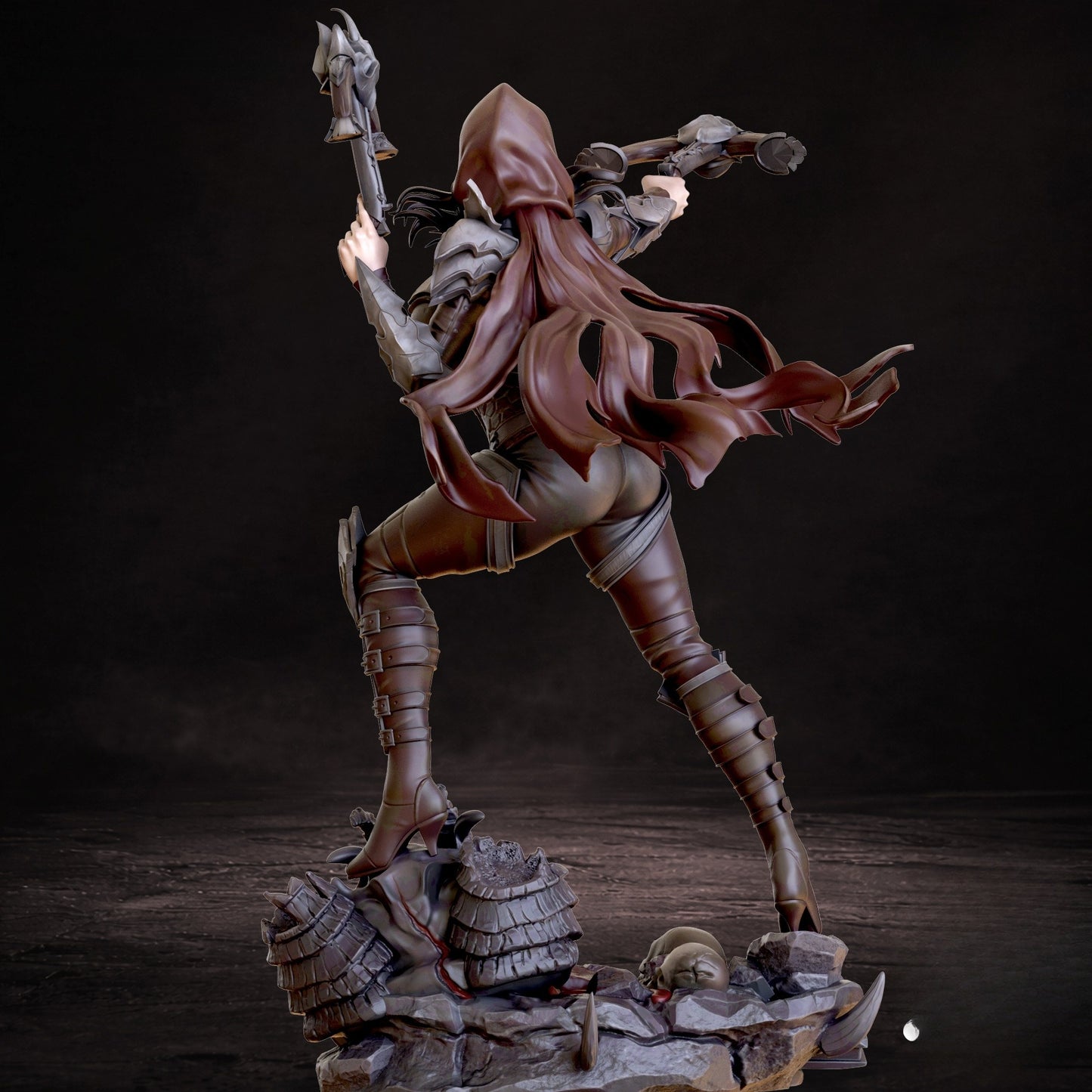1034 Demon Hunter NSFW - STL 3D Print Files