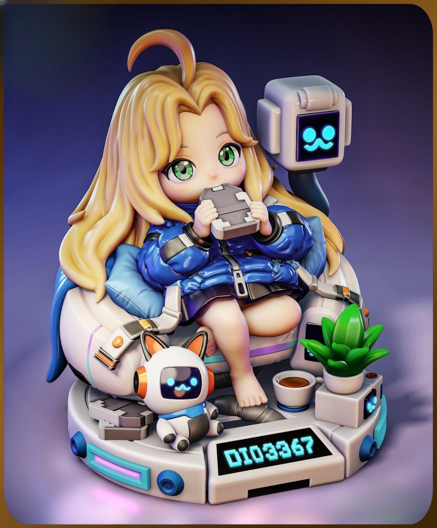 1544 Chib Diana_Pragmata - STL 3D Print Files