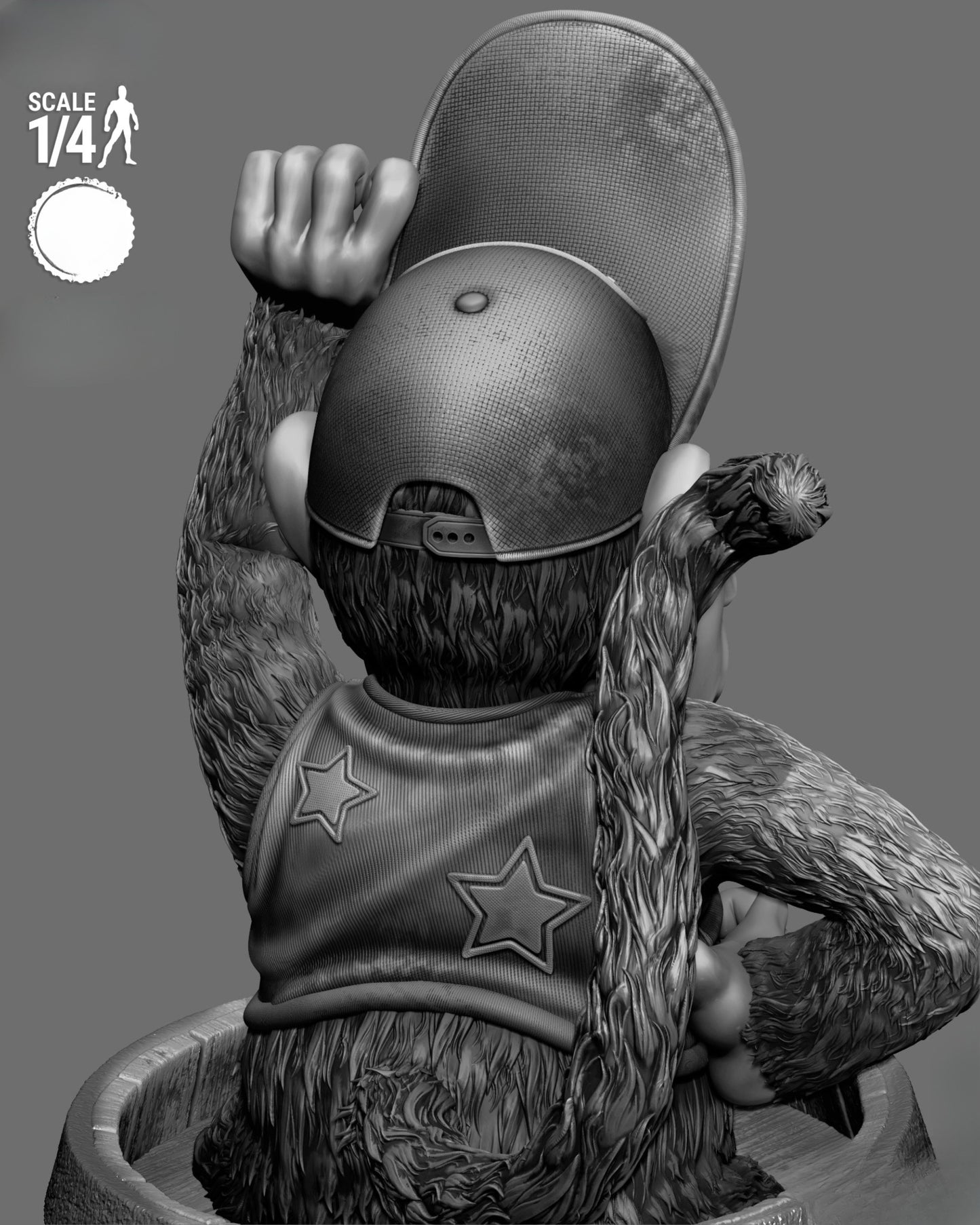 0266 Diddy_Kong - STL 3D Print Files