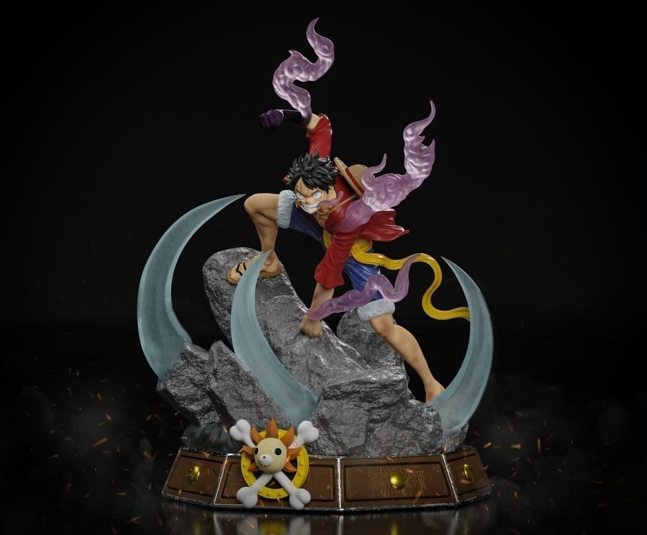 0206 Luffy_One Piece - STL 3D Print Files