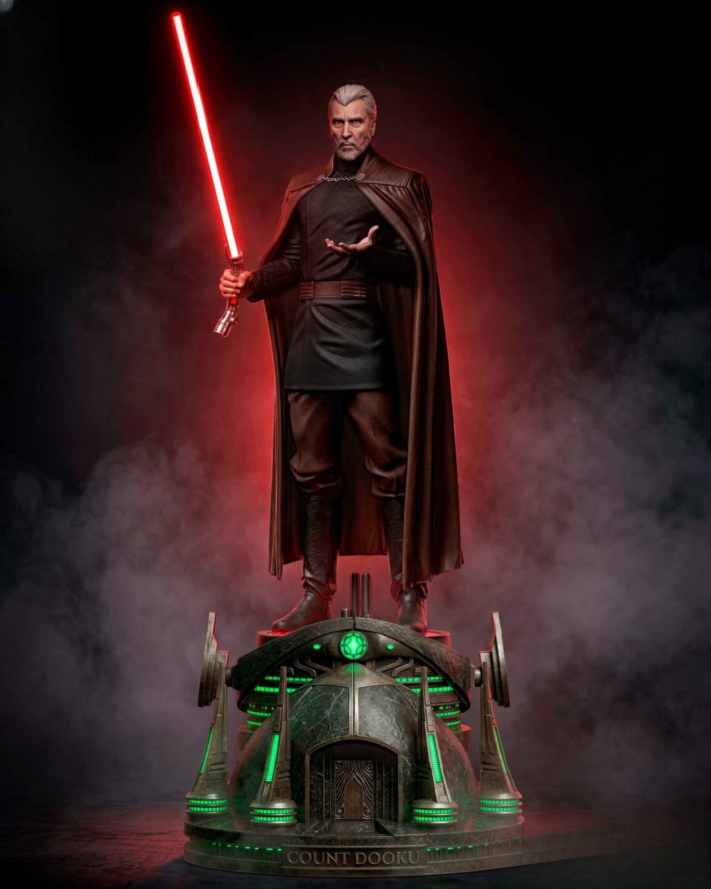 1174 Count Dooku_Star Wars - STL 3D Print Files