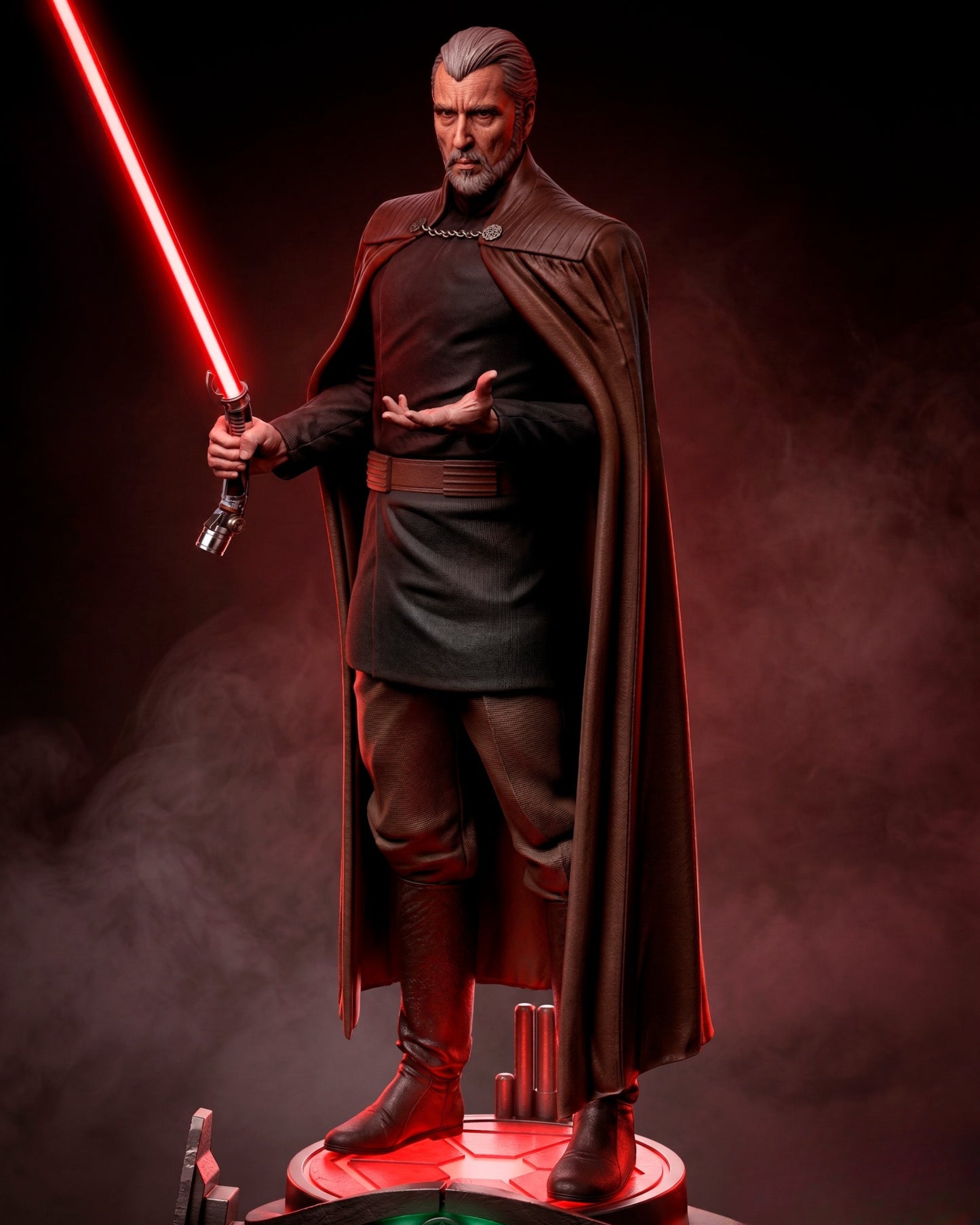 1174 Count Dooku_Star Wars - STL 3D Print Files