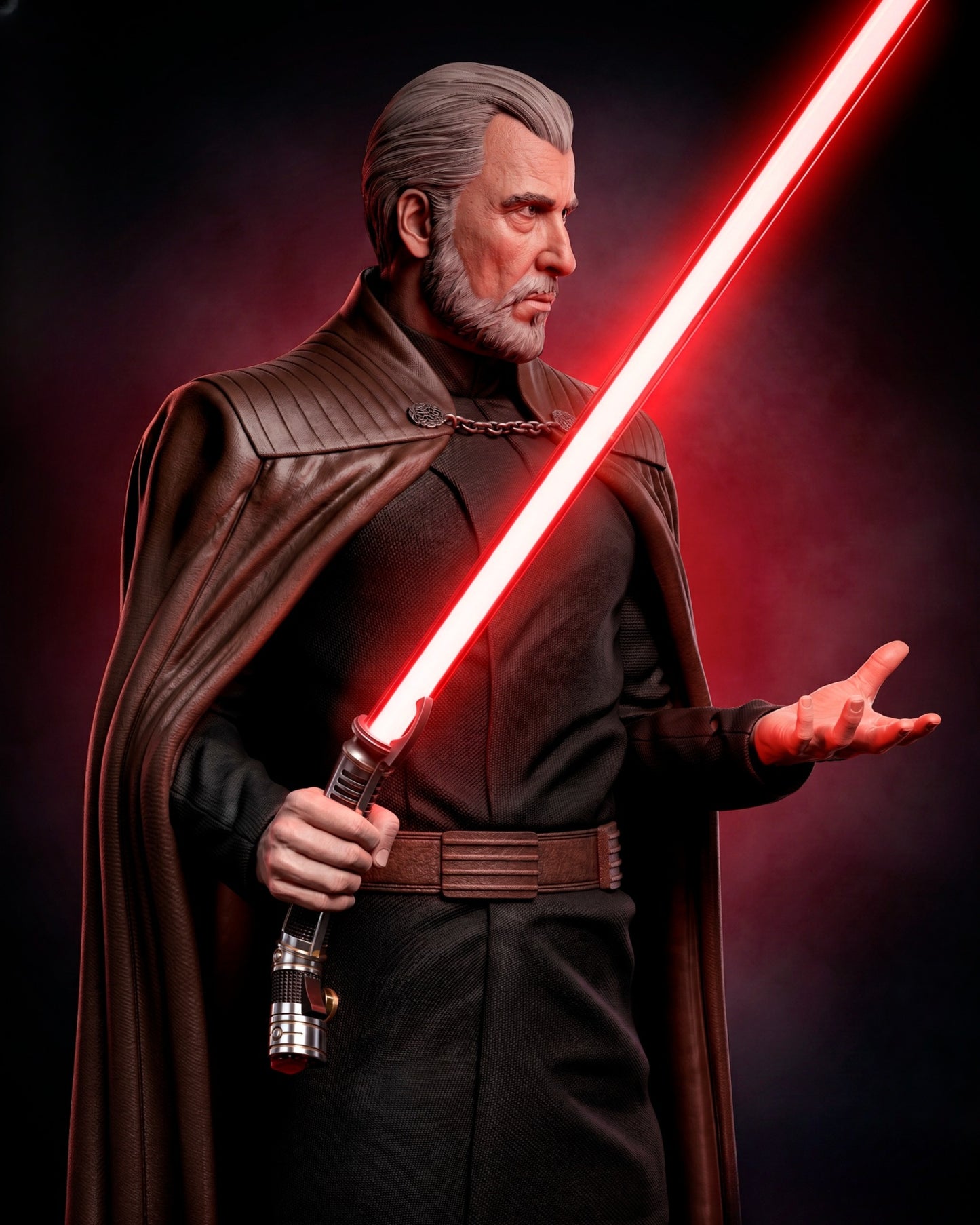1174 Count Dooku_Star Wars - STL 3D Print Files
