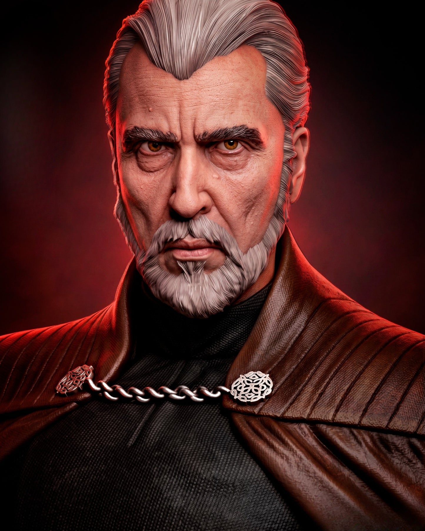 1174 Count Dooku_Star Wars - STL 3D Print Files
