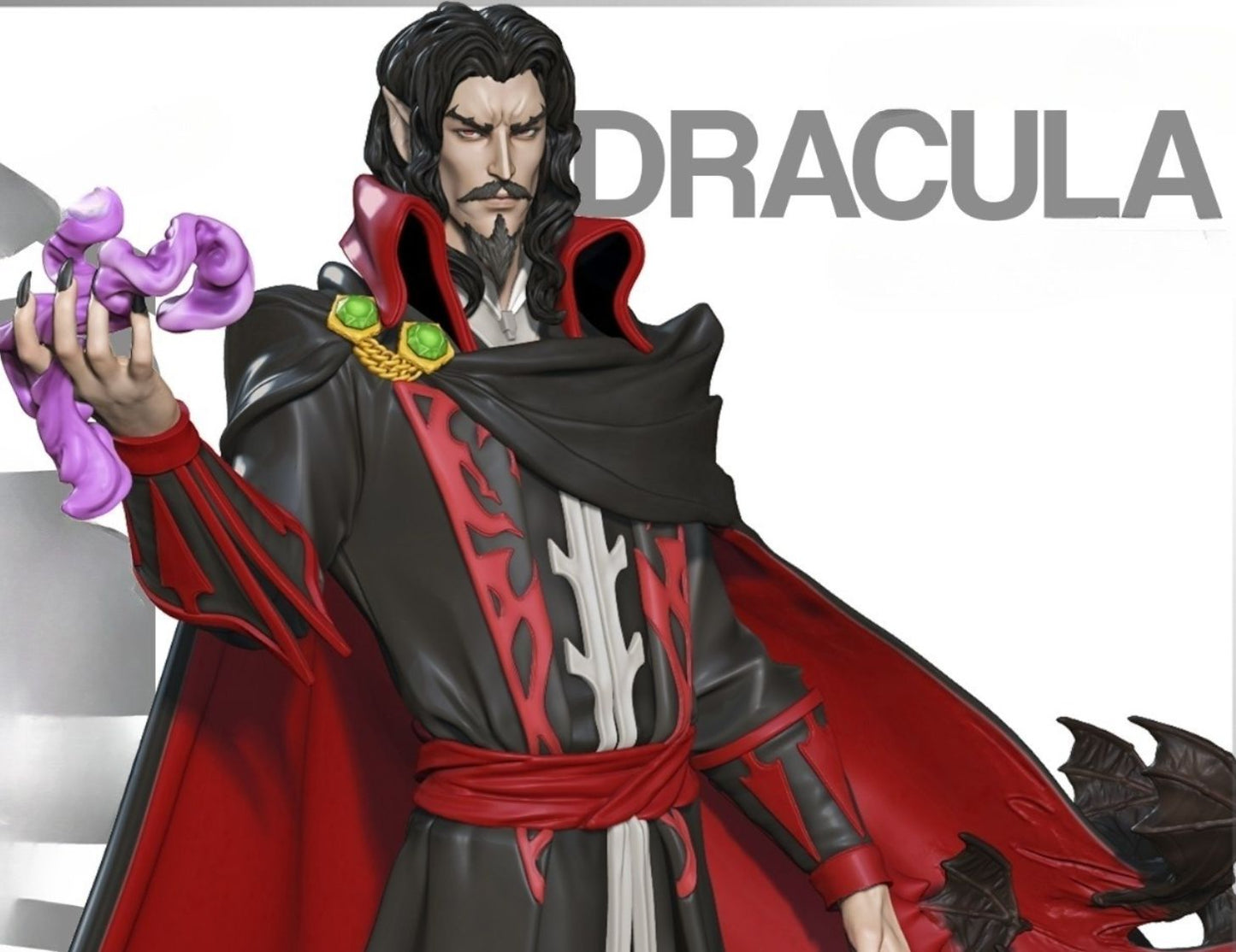 0328 Dracula Castlevania - STL 3D Print Files