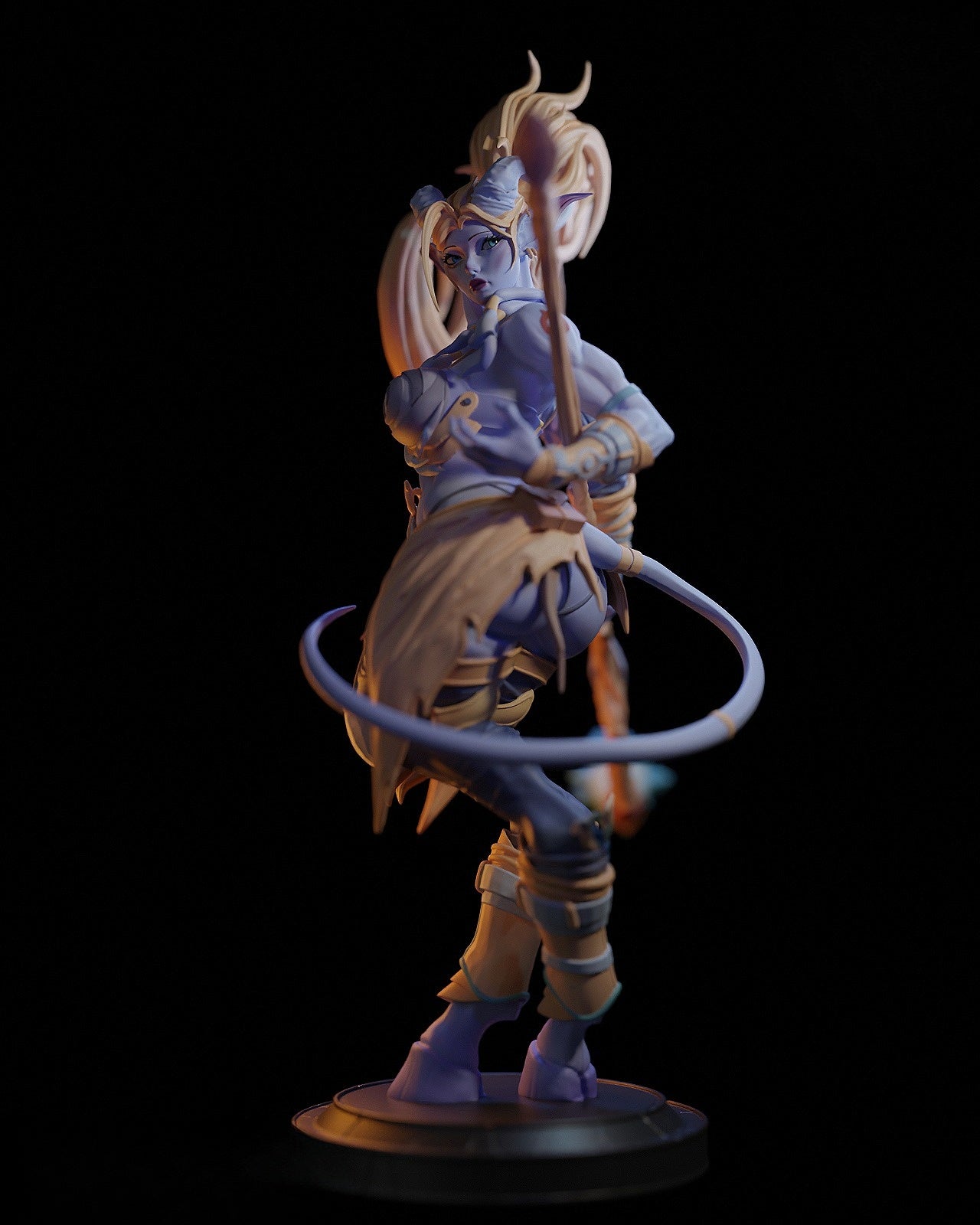 0890 Draenei World of Warcraft - STL 3D Print Files