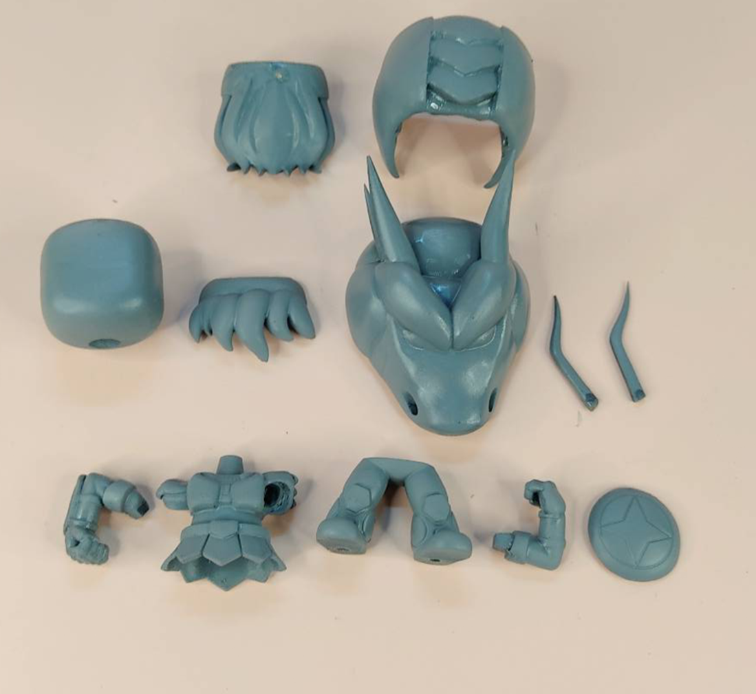 0205 Dragon Shiryu - STL 3D Print Files