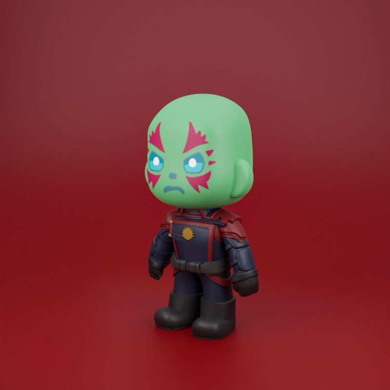 0200 Drax - STL 3D Print Files