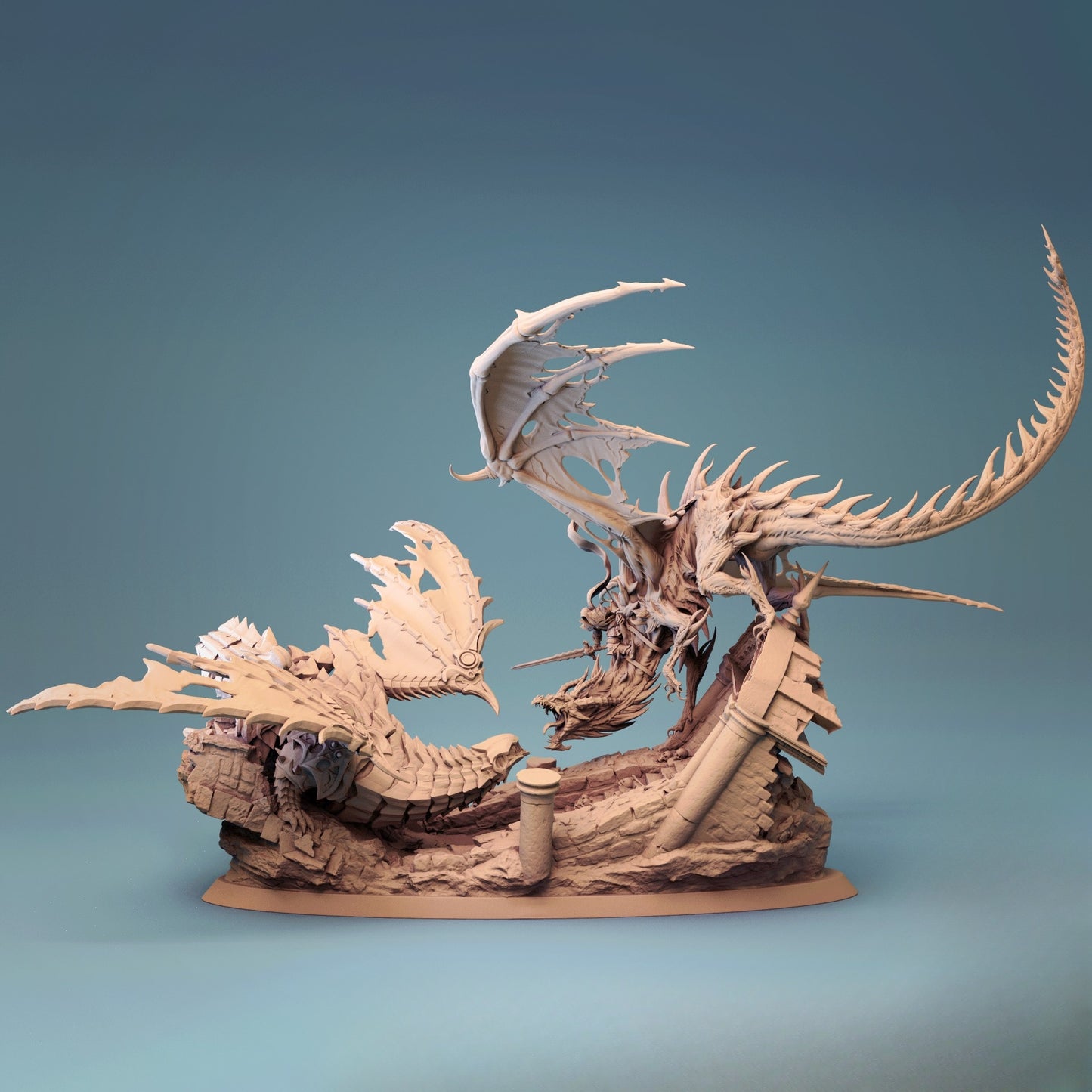 0701 Dragons of Chaos Miniatures - STL 3D Print Files