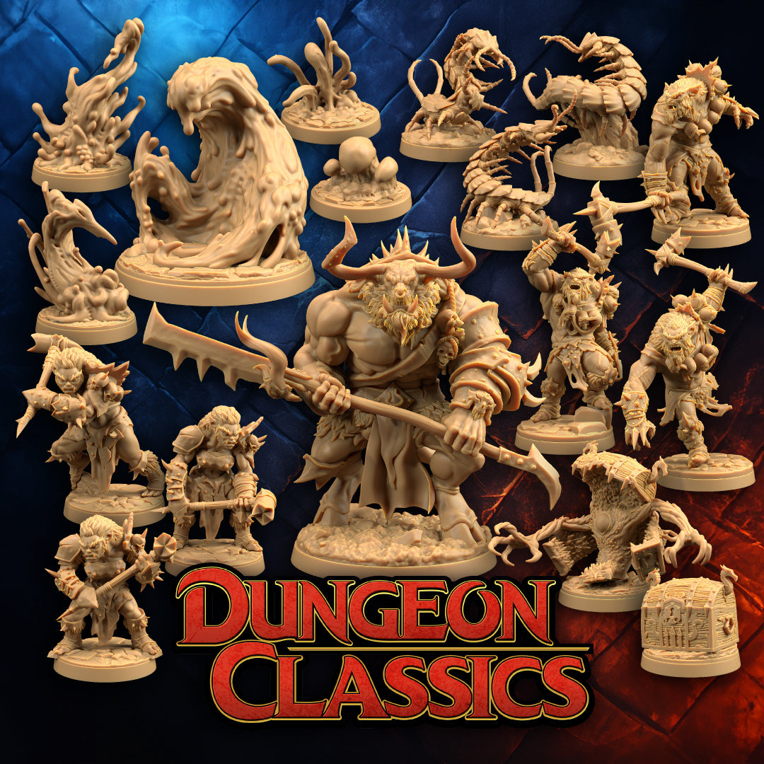 0609 Dungeon Classics - STL 3D Print Files