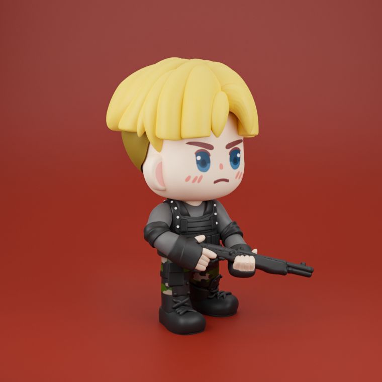 0163 Dylan - STL 3D Print Files