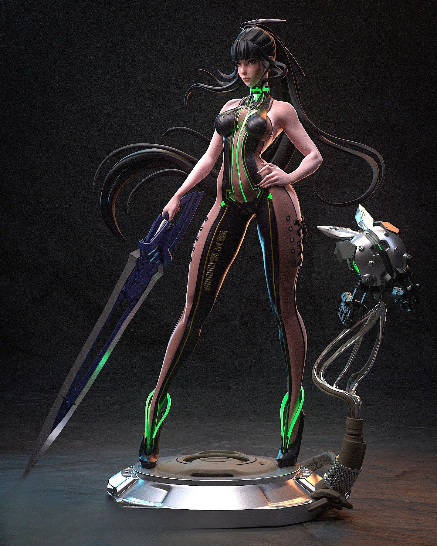 0368 Eve_Stellar Blade - STL 3D Print Files