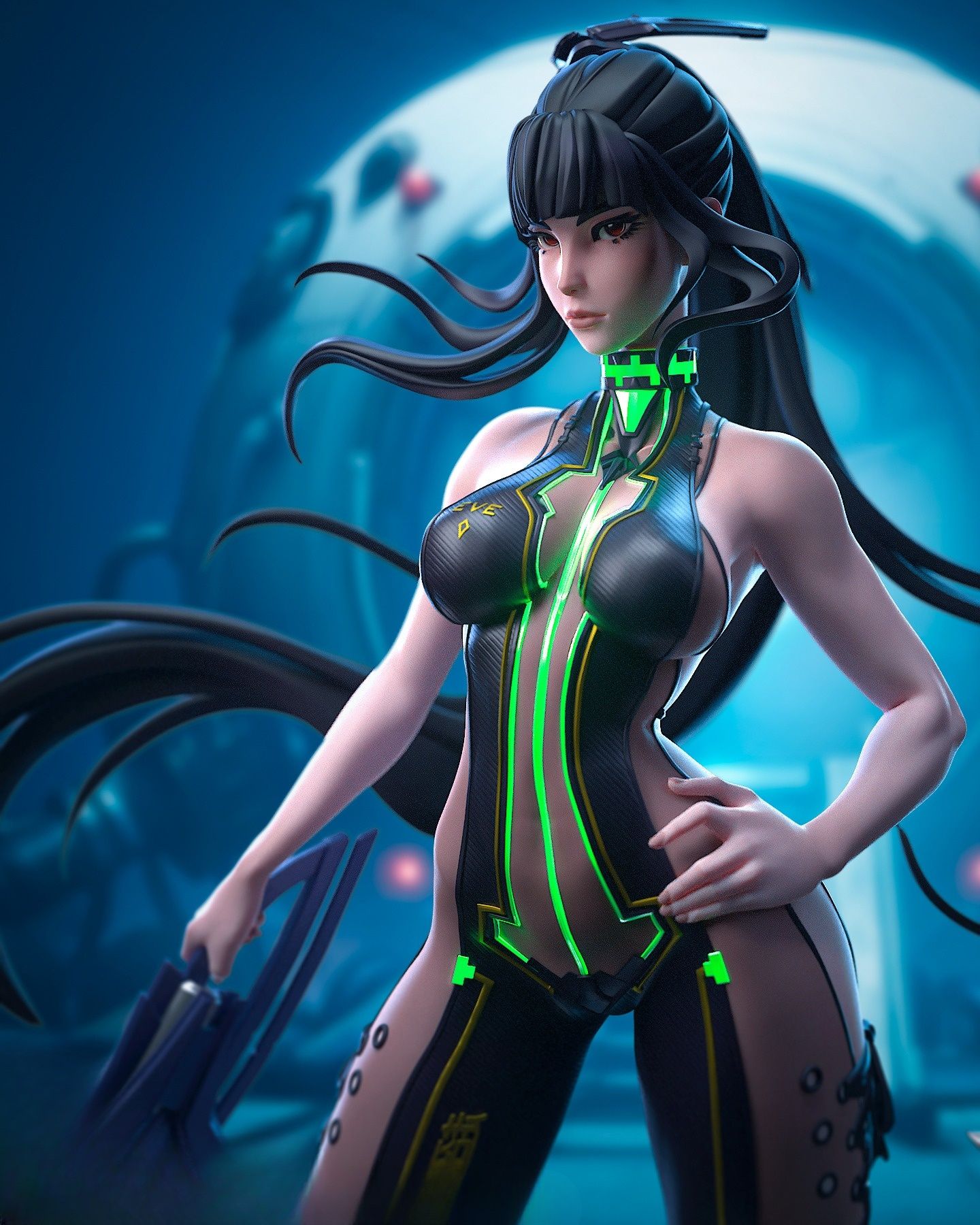 0368 Eve_Stellar Blade - STL 3D Print Files