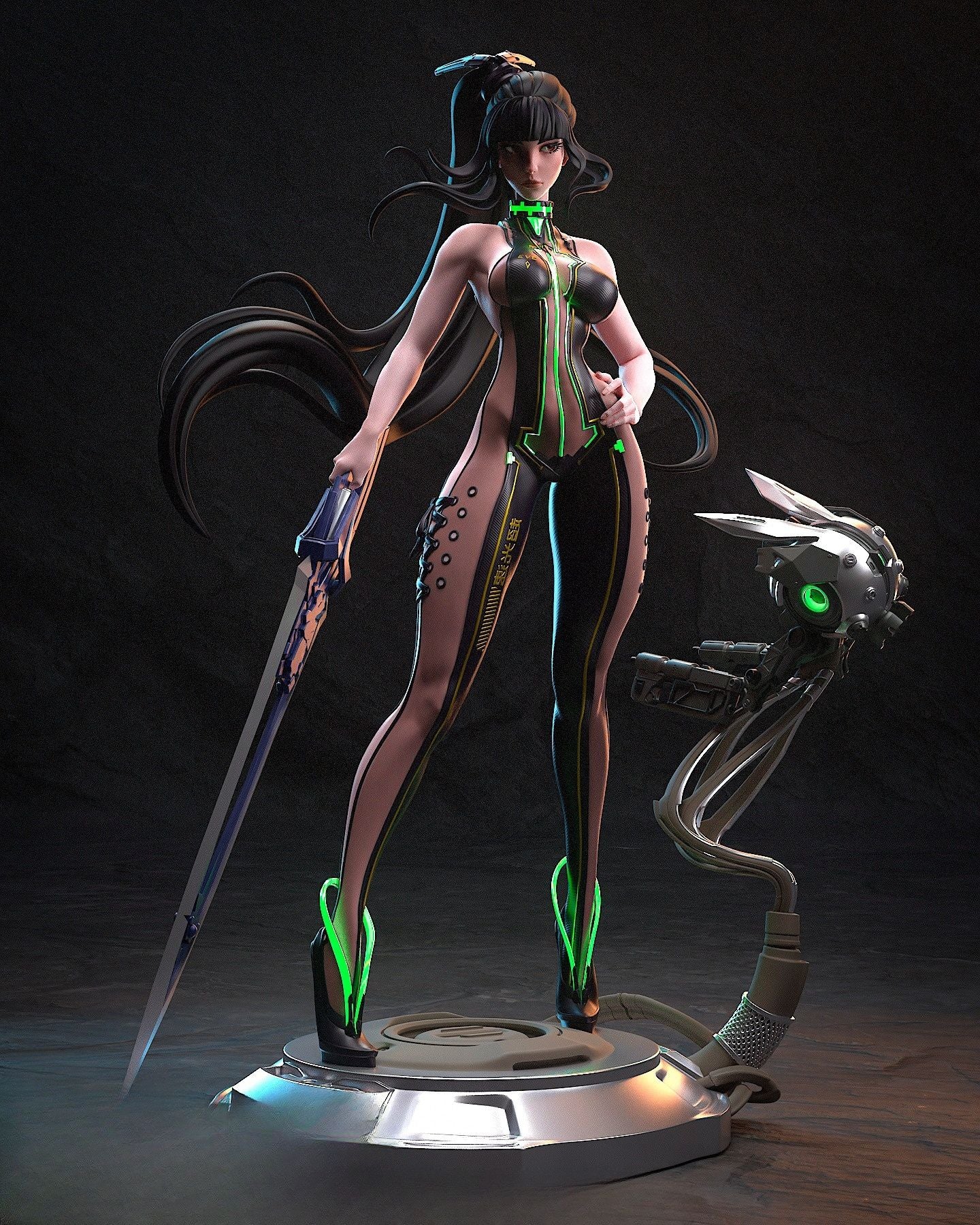 0368 Eve_Stellar Blade - STL 3D Print Files