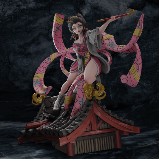 0161 Daki Kimono - Kimetsu no Yaiba (1612) - STL 3D Print Files