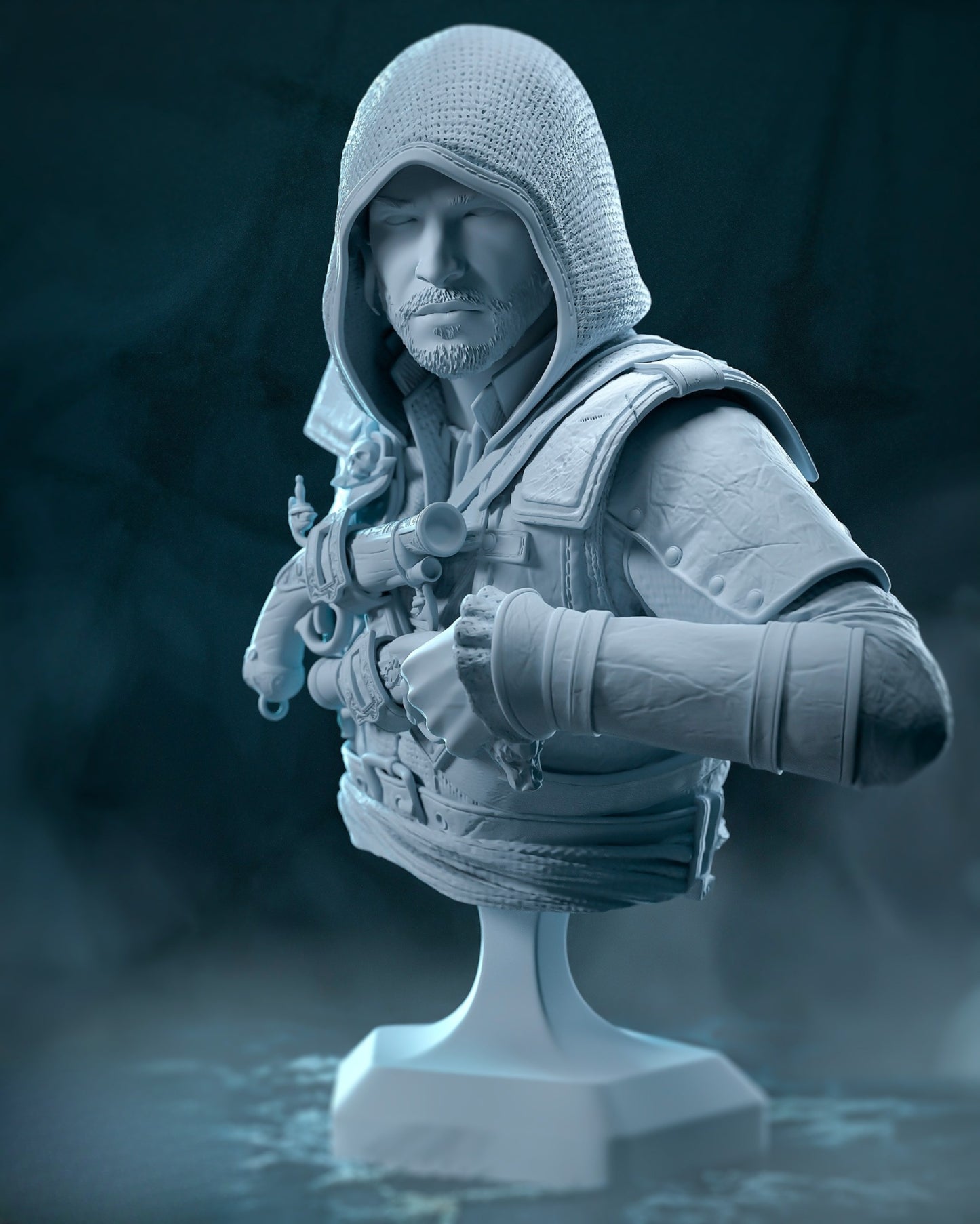 1580 Edward Kenway_Assassin's Creed - STL 3D Print Files