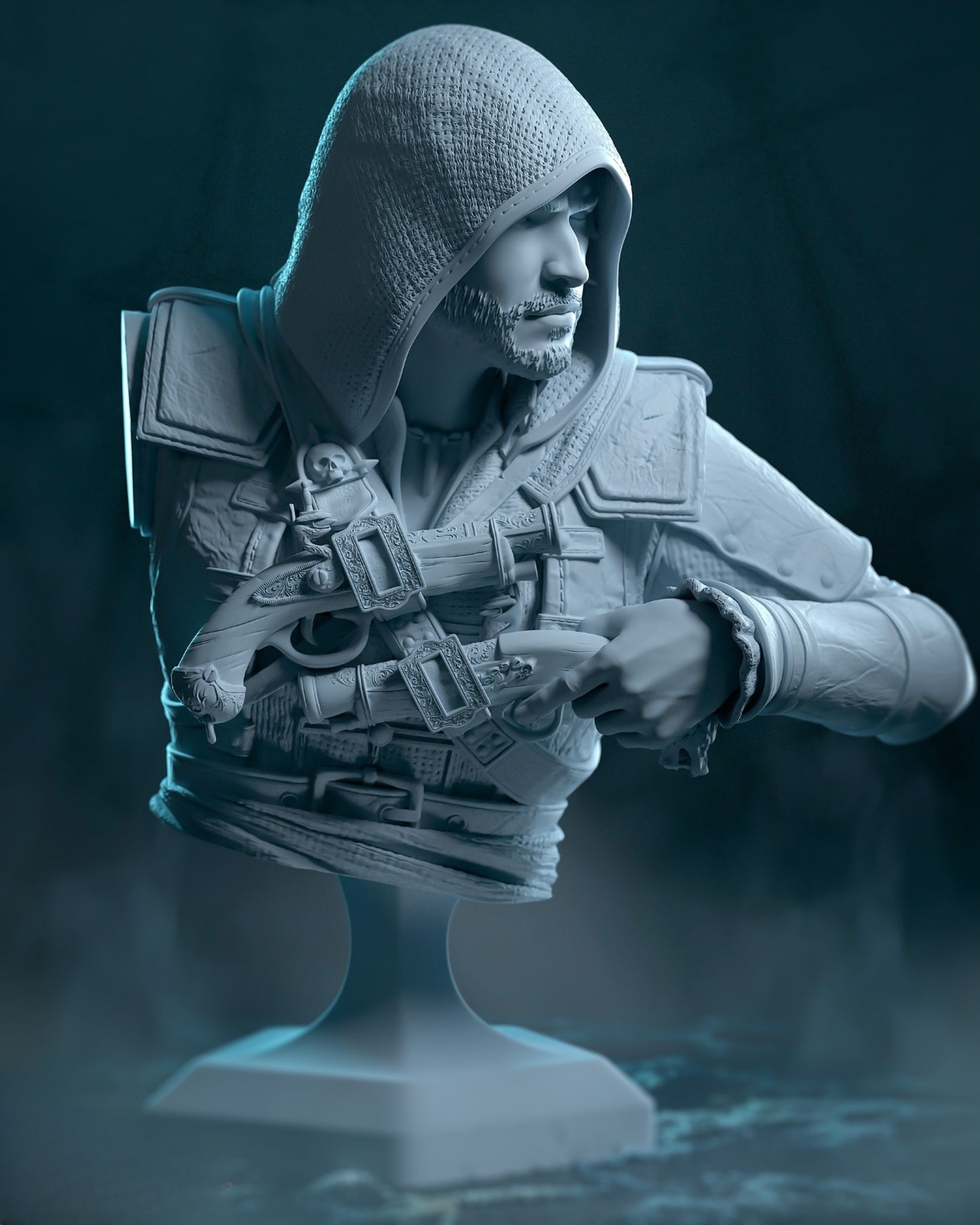 1580 Edward Kenway_Assassin's Creed - STL 3D Print Files