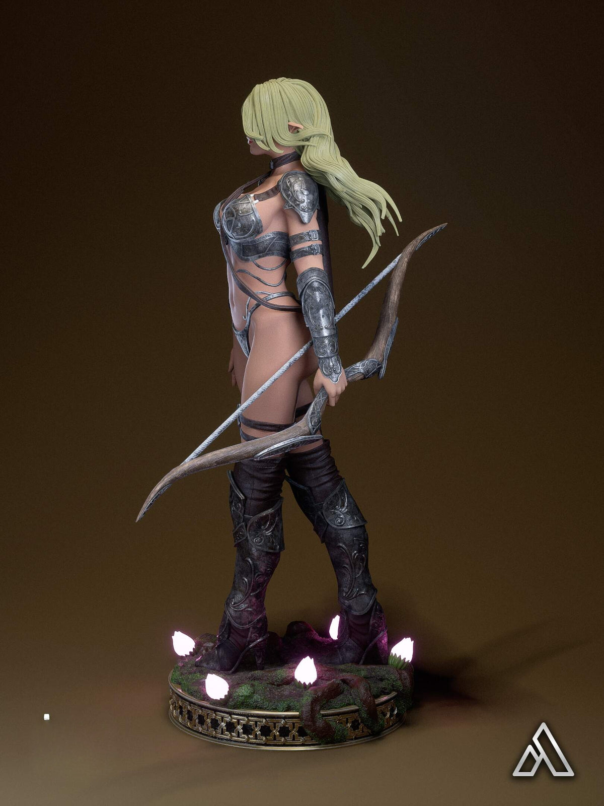 1858 Elaria Shadowleaf_The Elf Archer NSFW - STL 3D Print Files