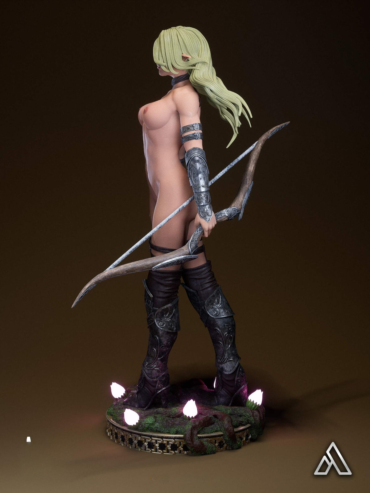 1858 Elaria Shadowleaf_The Elf Archer NSFW - STL 3D Print Files