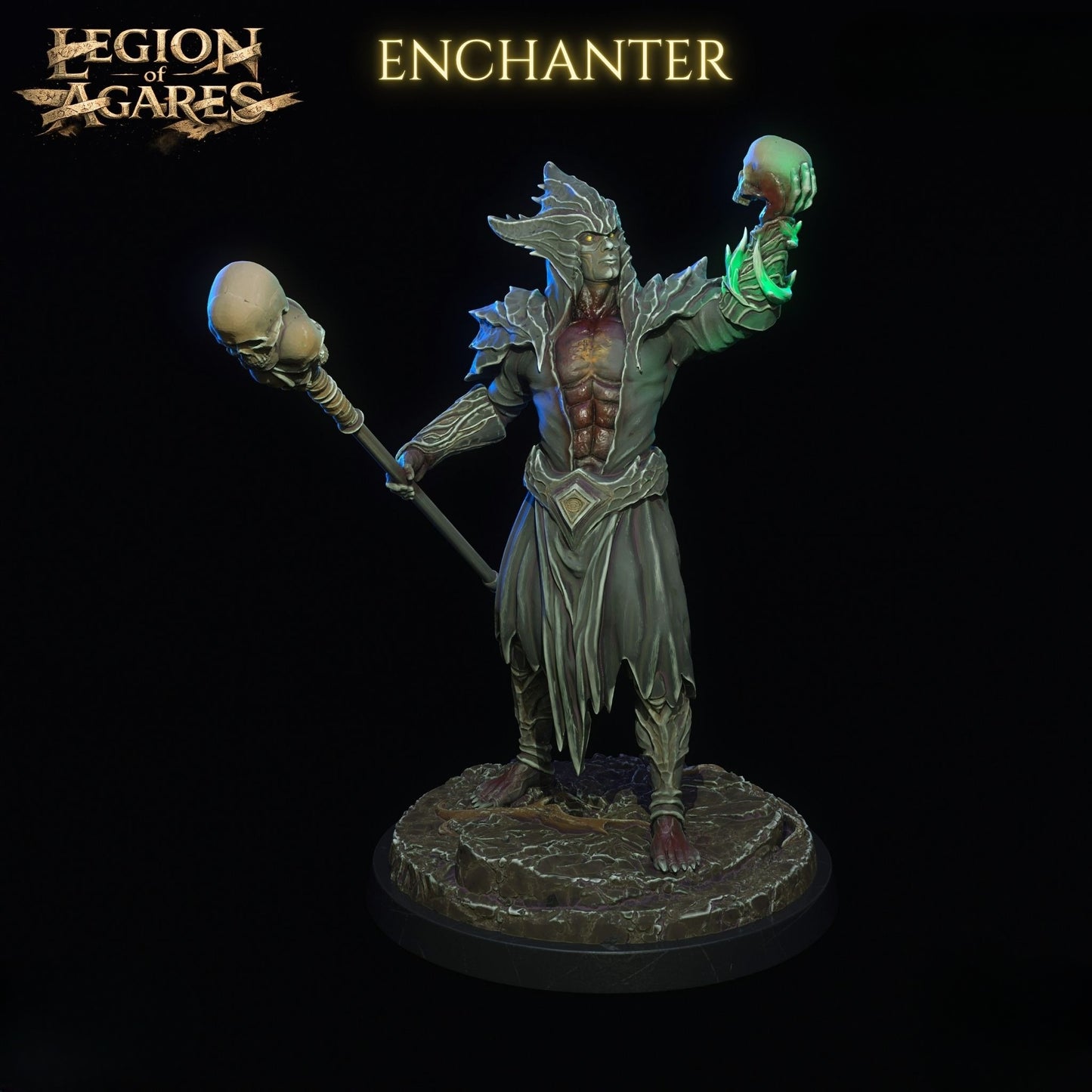 1508 Legion of Agares Miniatures Set April2026 - STL 3D Print Files