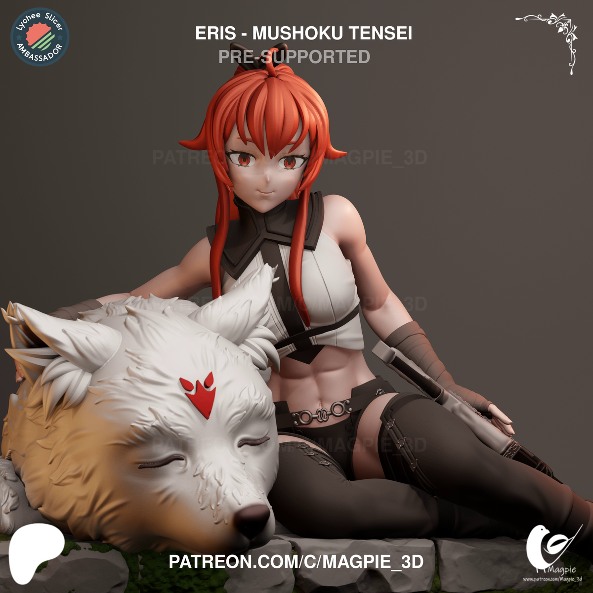 2078 Eris Boreas Greyrat&Leo_Mushoku Tensei NSFW - STL 3D Print Files