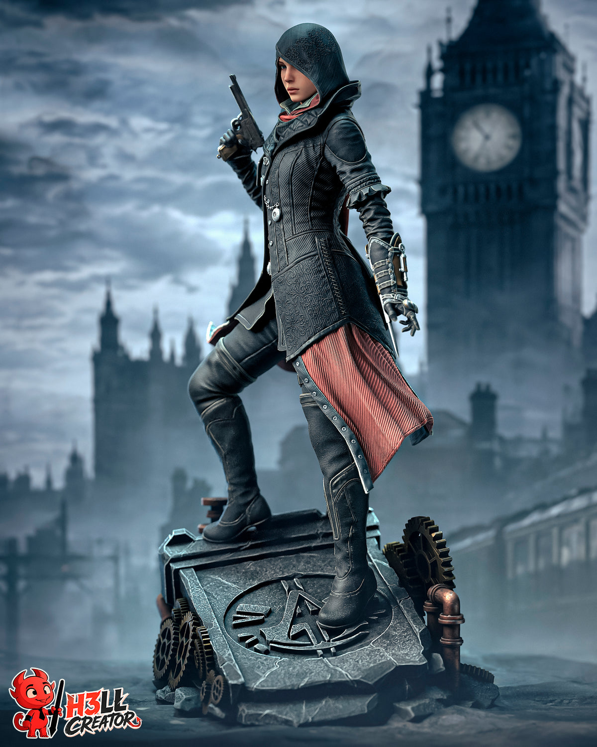 2088 Evie Frye_Assassin's Creed Syndicate - STL 3D Print Files