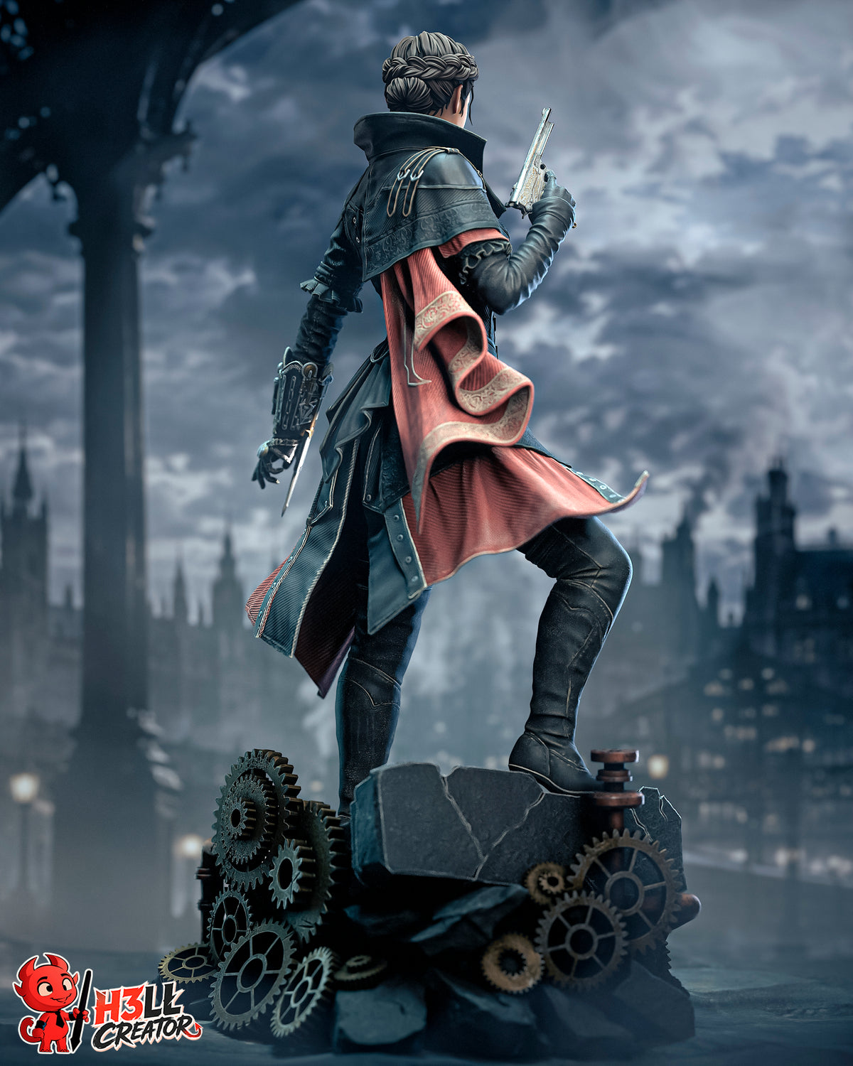 2088 Evie Frye_Assassin's Creed Syndicate - STL 3D Print Files