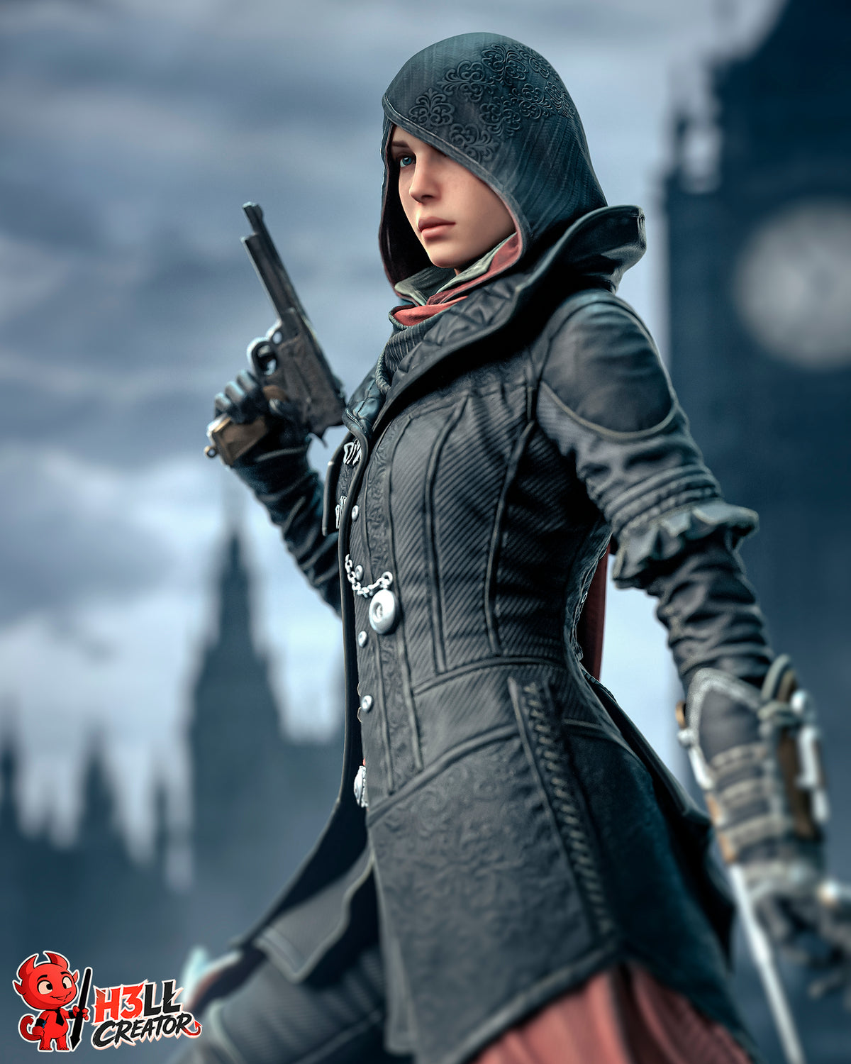 2088 Evie Frye_Assassin's Creed Syndicate - STL 3D Print Files