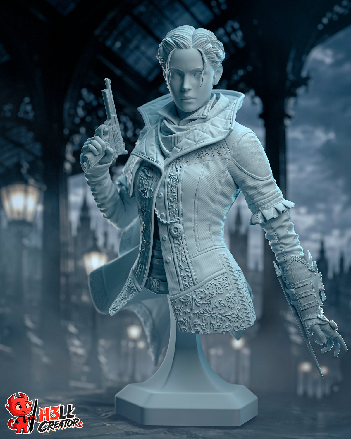 2088 Evie Frye_Assassin's Creed Syndicate - STL 3D Print Files