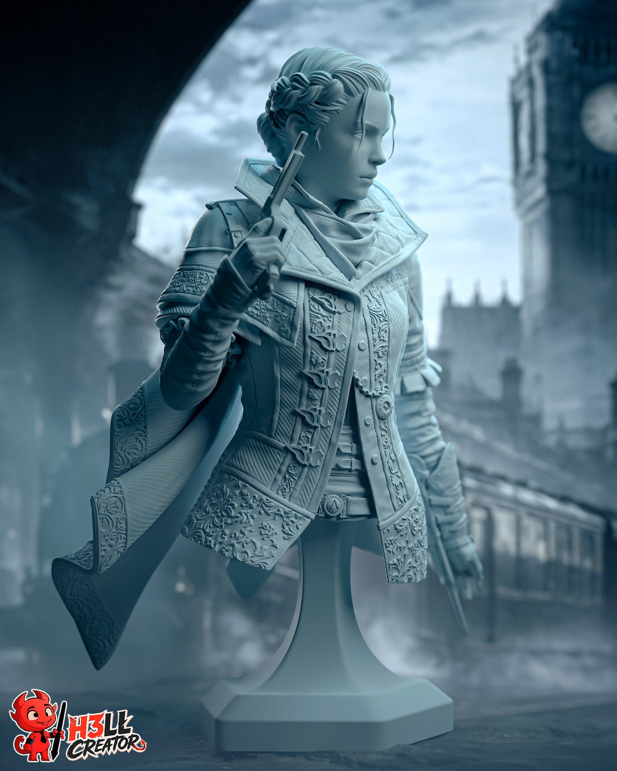 2088 Evie Frye_Assassin's Creed Syndicate - STL 3D Print Files