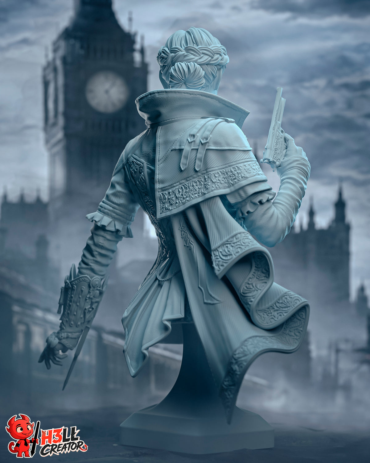 2088 Evie Frye_Assassin's Creed Syndicate - STL 3D Print Files
