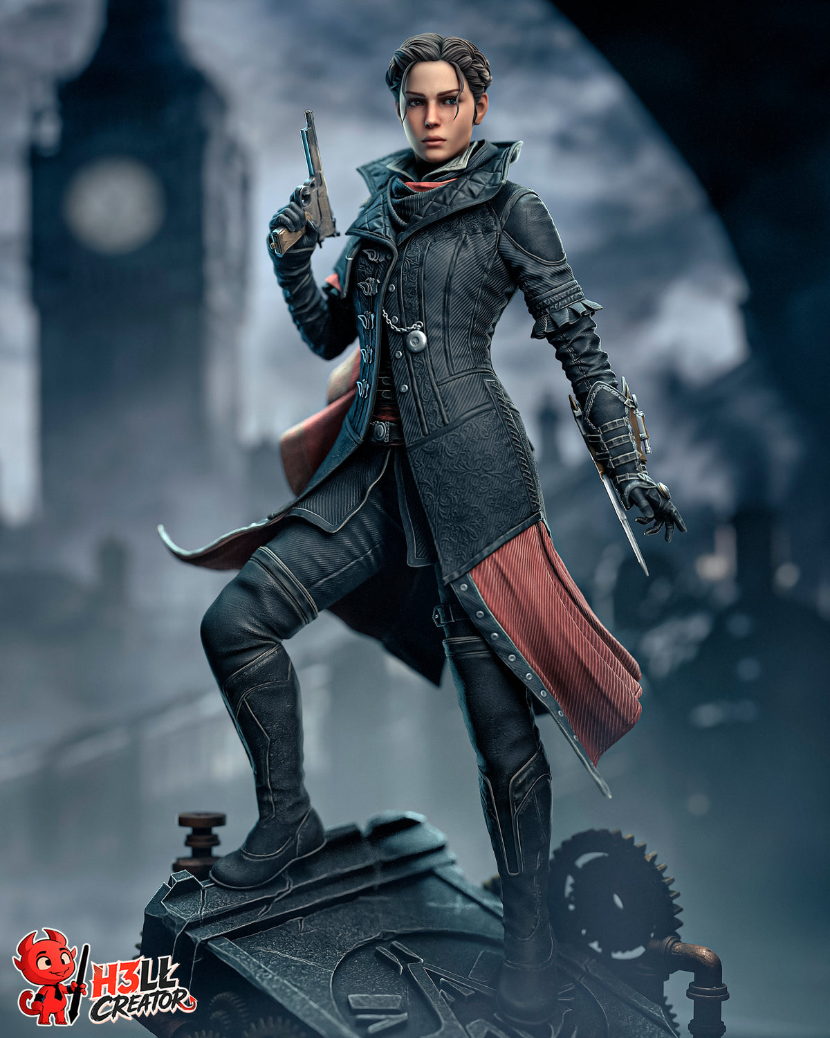 2088 Evie Frye_Assassin's Creed Syndicate - STL 3D Print Files