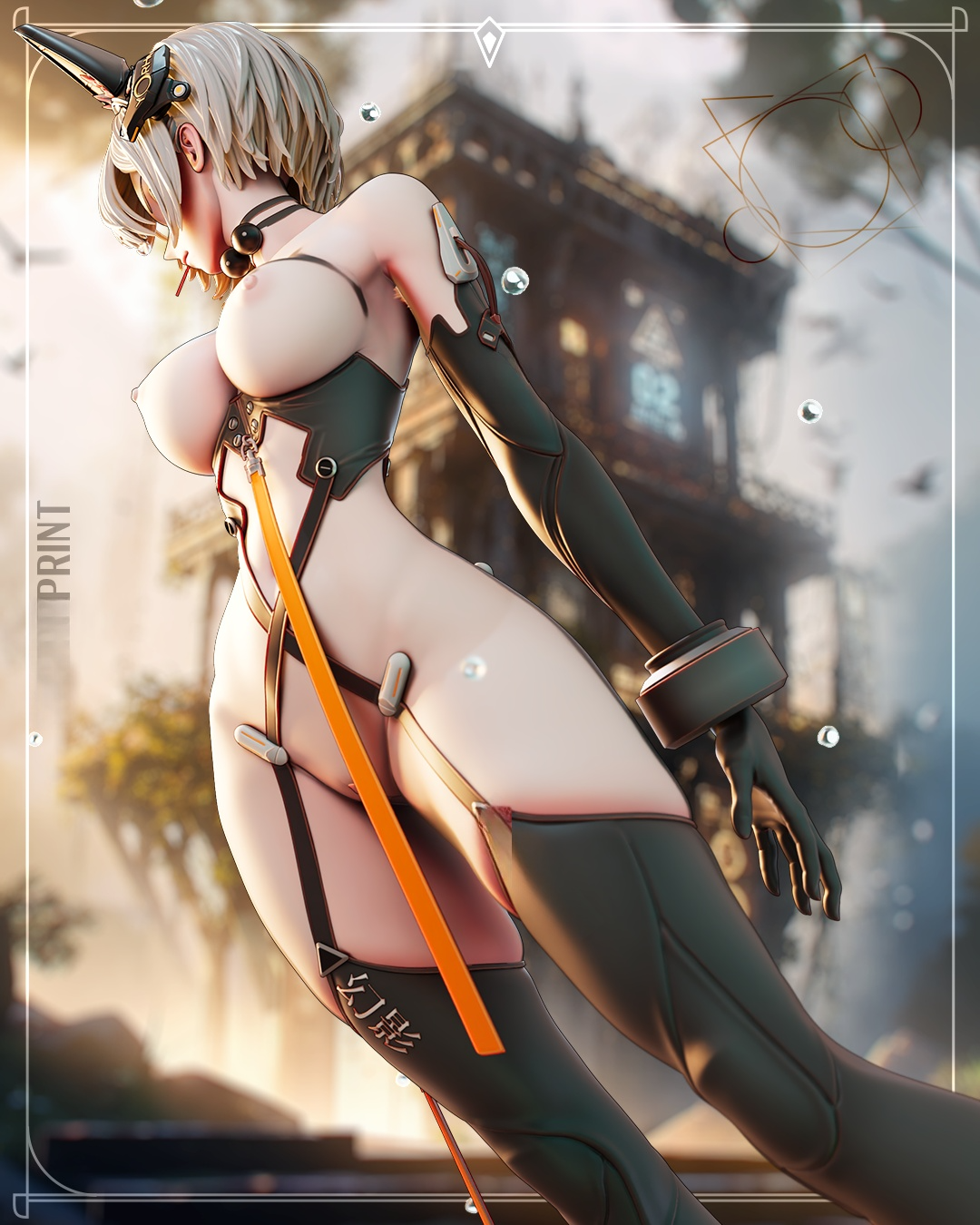 1757 Nier Mecha 2B NSFW - STL 3D Print Files