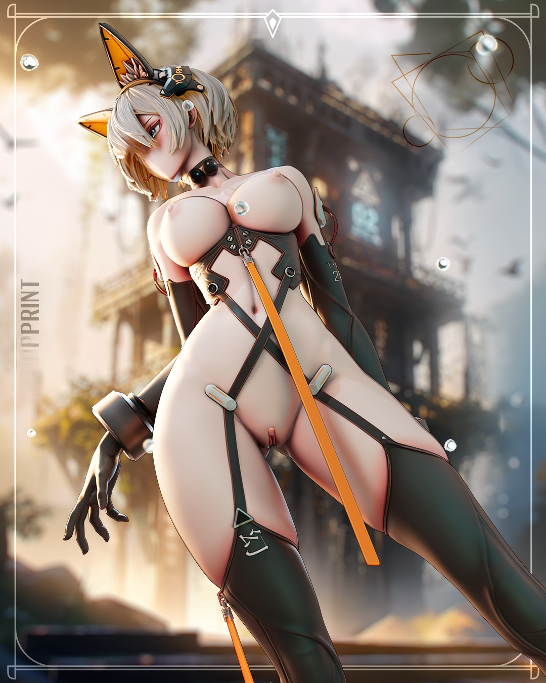 1757 Nier Mecha 2B NSFW - STL 3D Print Files