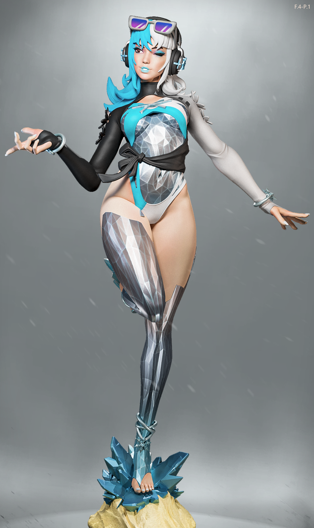 1078 Luna Snow Summer - STL 3D Print Files