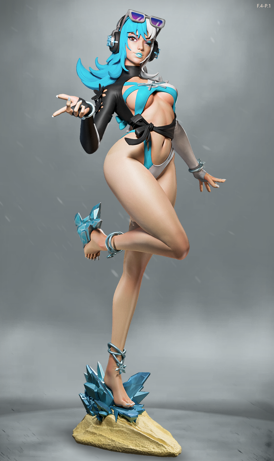 1078 Luna Snow Summer - STL 3D Print Files