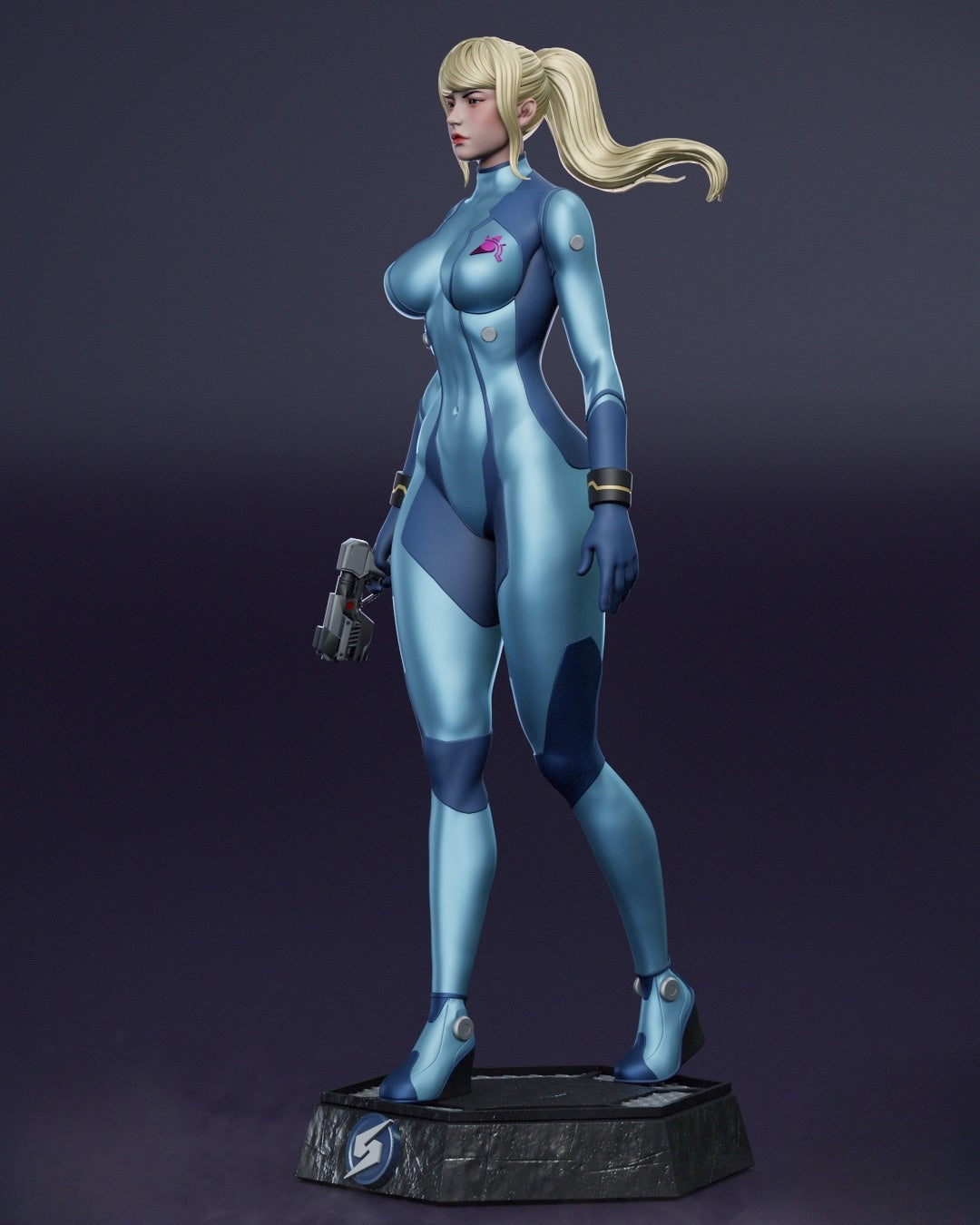 0869 Samus Aran - STL 3D Print Files