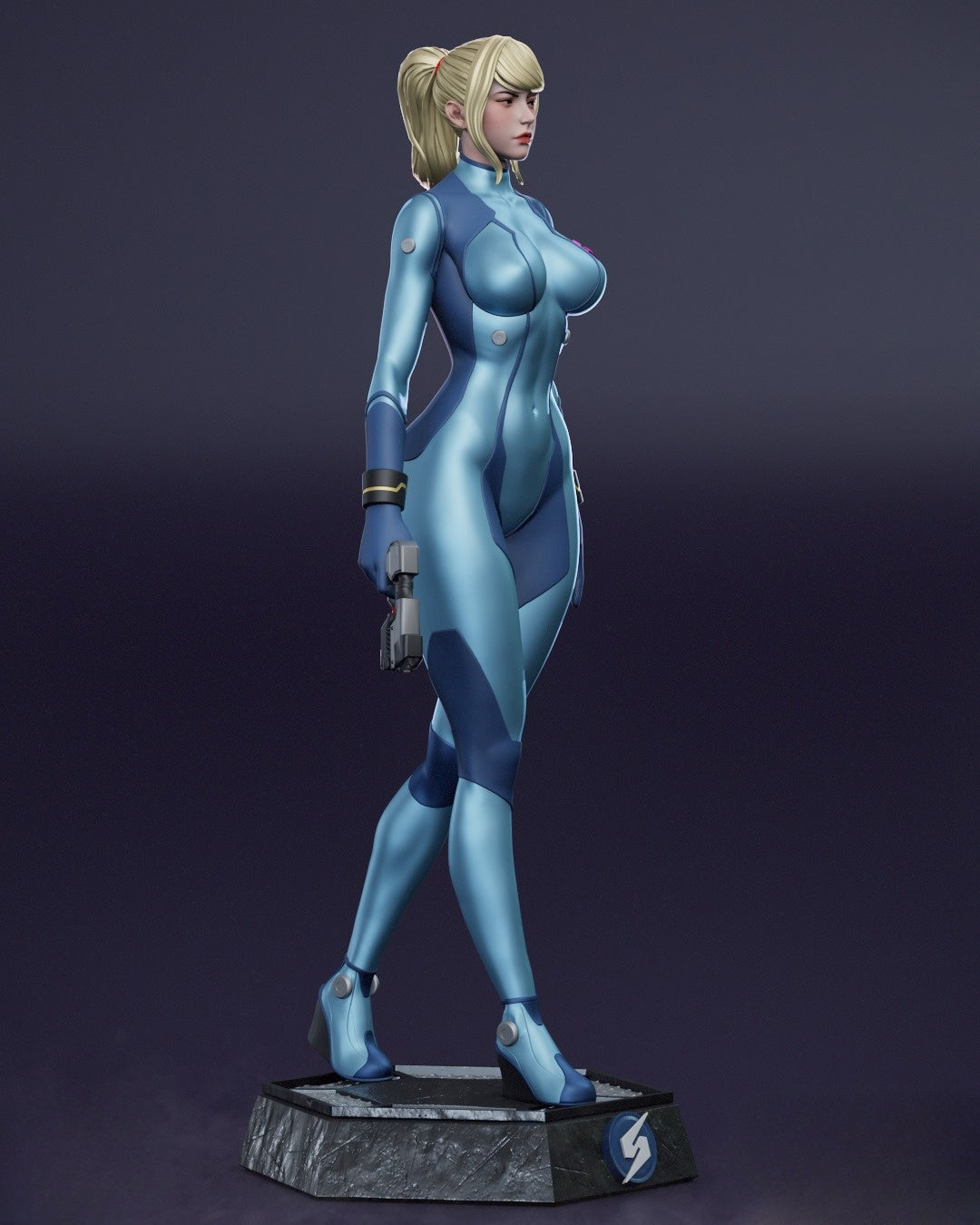 0869 Samus Aran - STL 3D Print Files