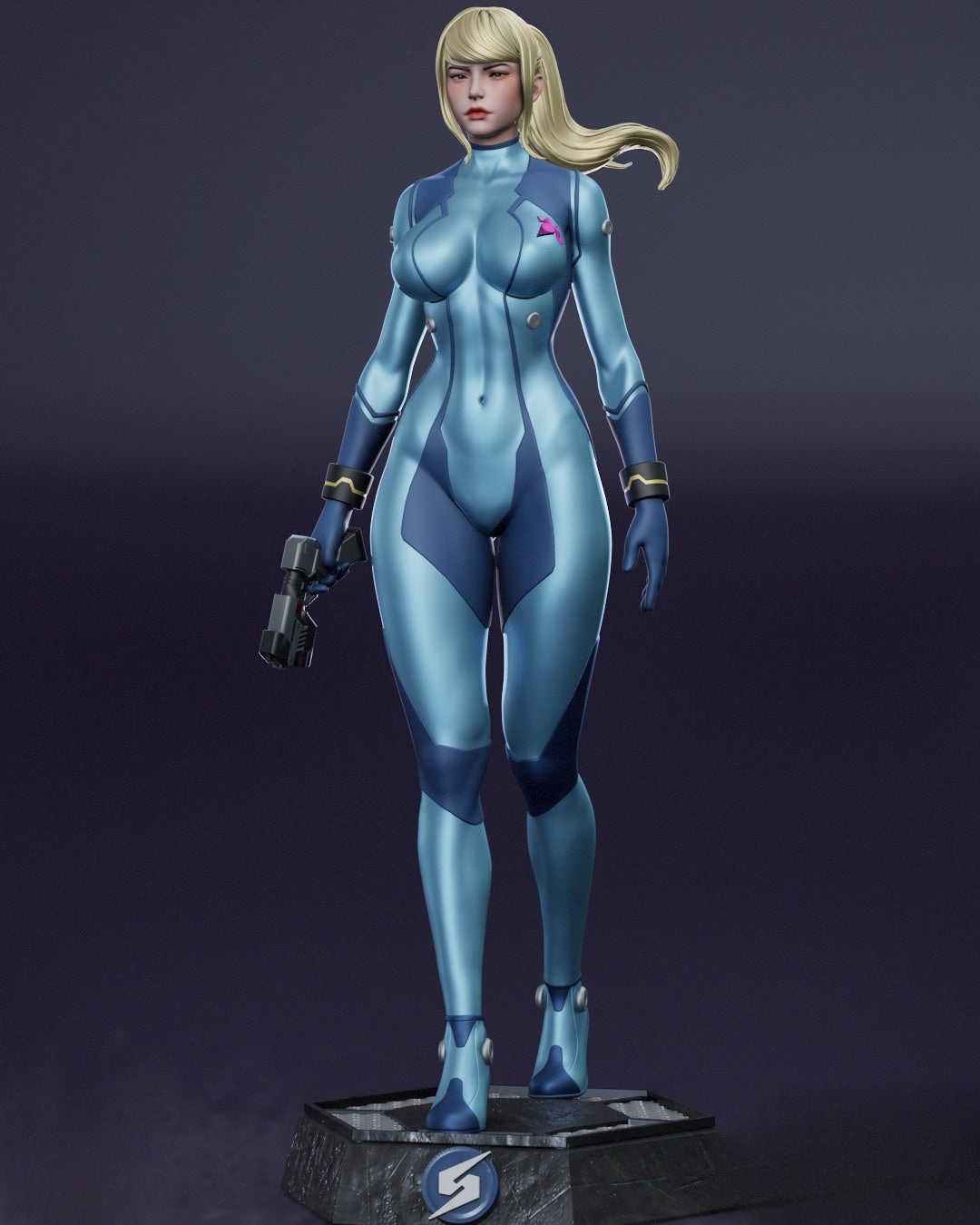0869 Samus Aran - STL 3D Print Files